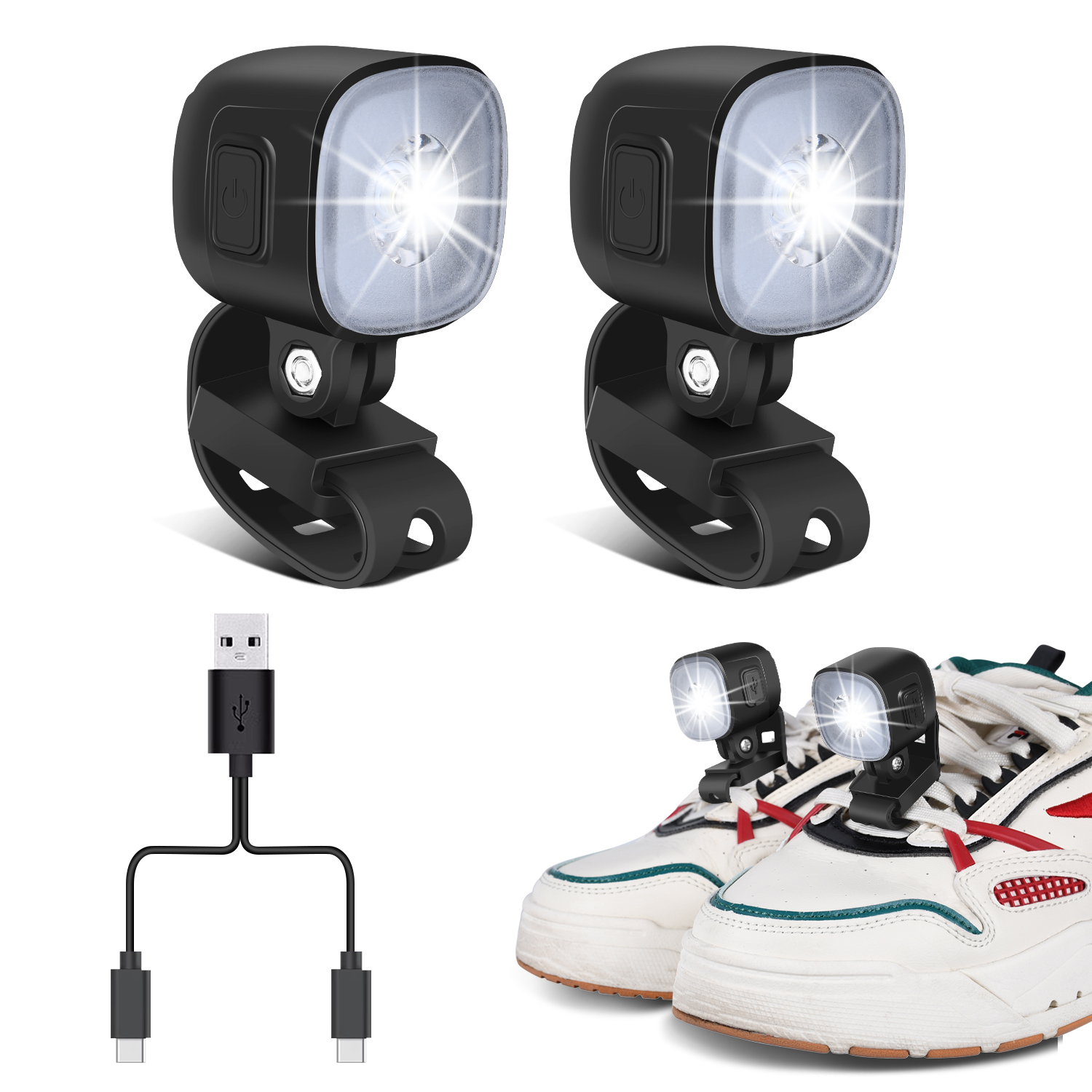 MEEEGOU Headlights for Shoes