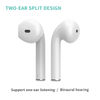 Wireless Earphones, Bluetooth 5.0 Wireless Earphones with Charging Case, IPX7 Waterproof Stereo Earphones, Built-in Microphone, Bluetooth Earphones for iPhone/Samsung/Android/iOS, Wireless Earbuds